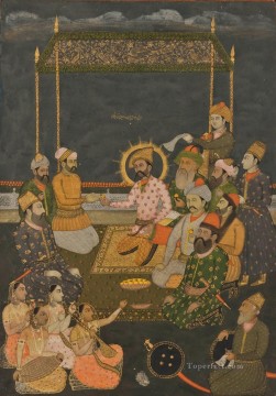 シャー・アッバス 宗教的イスラム教 Oil Paintings